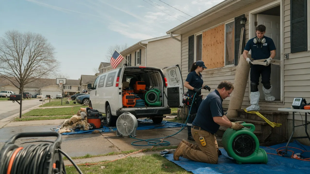 Water Damage Restoration in Milan, OH near me